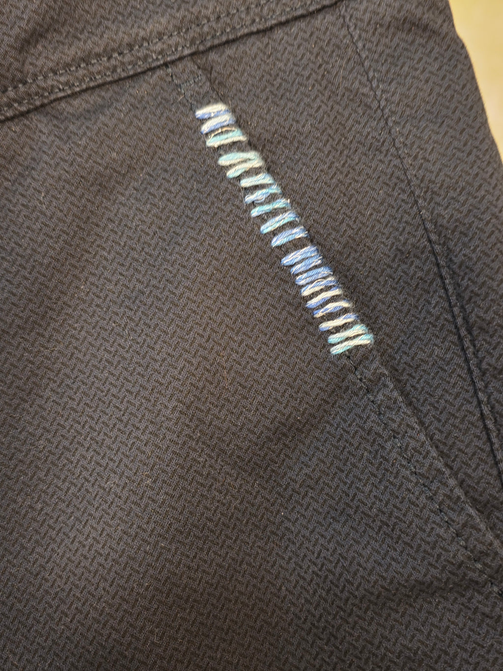 Bermuda chino blu scuro