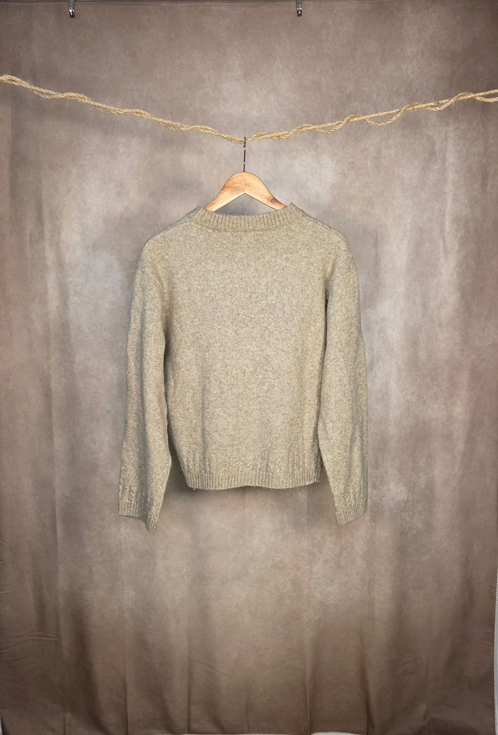 Maglione cozy knit beige