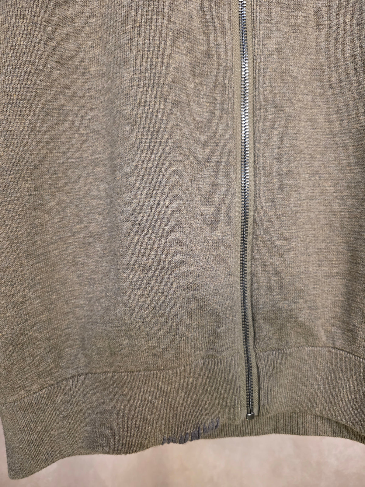 Cardigan in maglia con zip