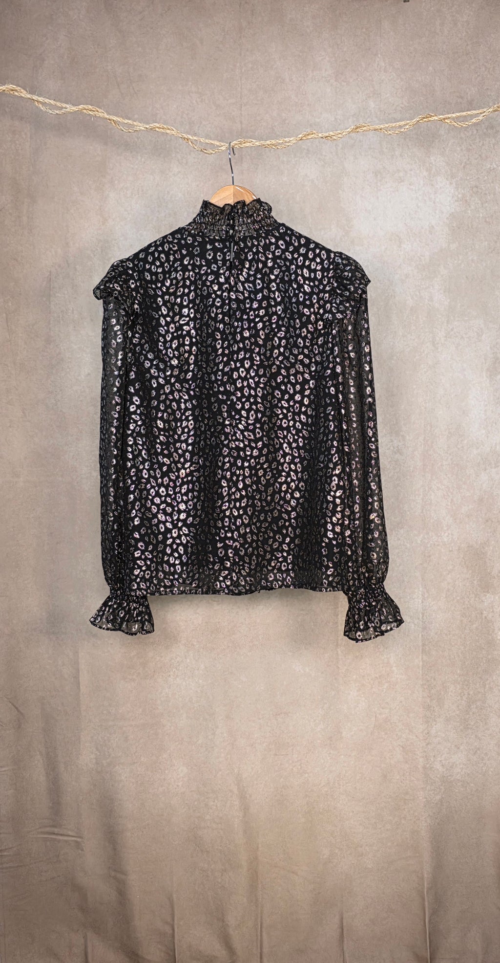 Camicia con volant