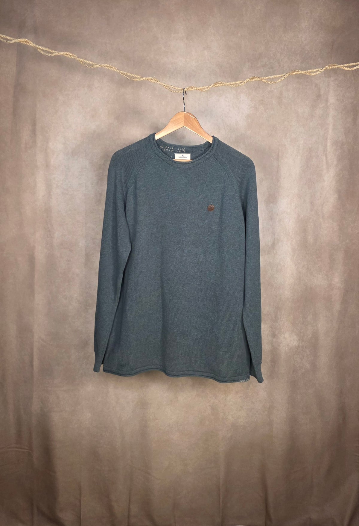 Maglia casual verde minerale