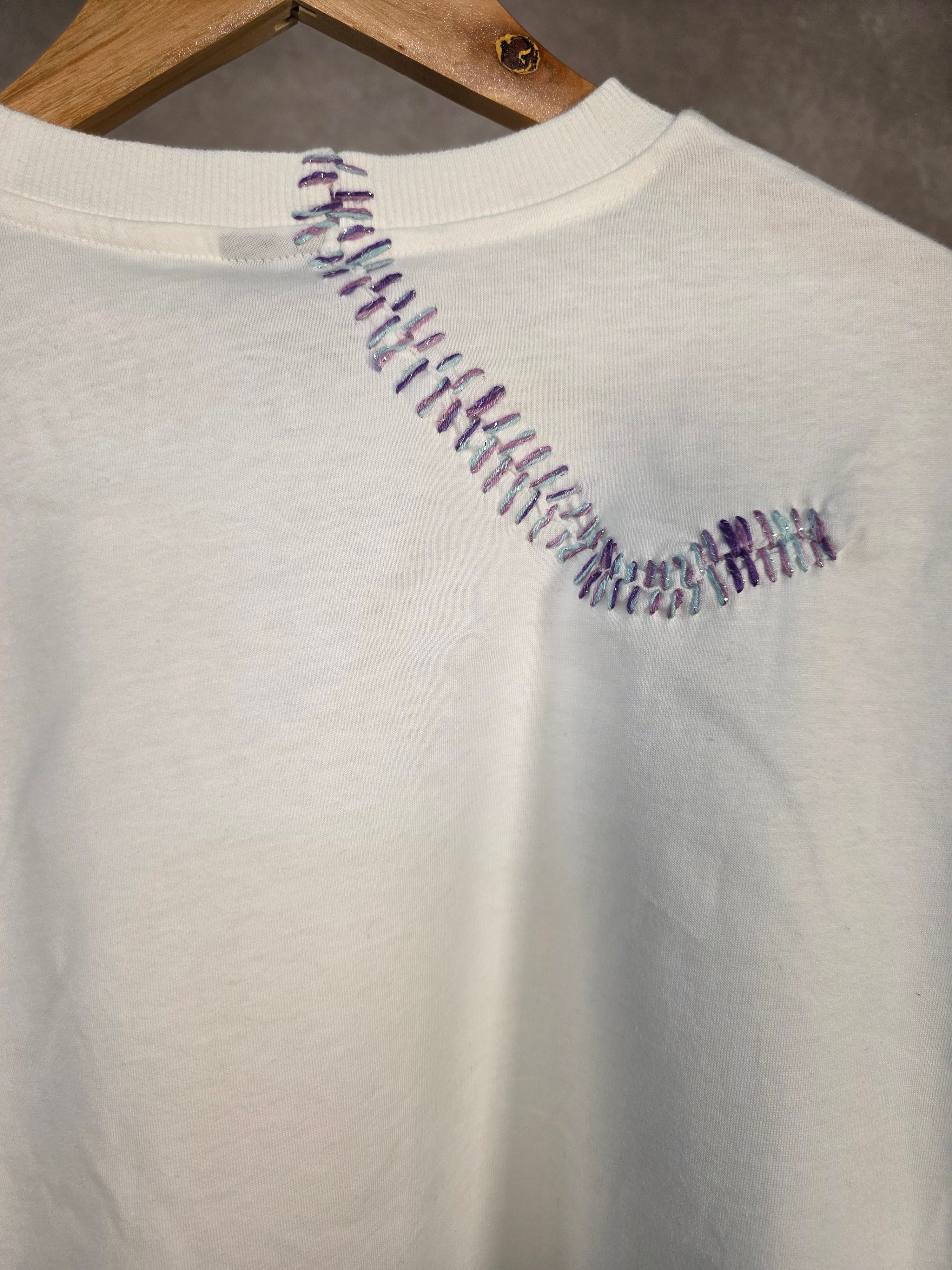 T-shirt con  strass