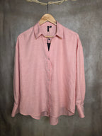 Camicia leggera rosa