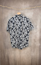 Camicia in cotone a fantasia