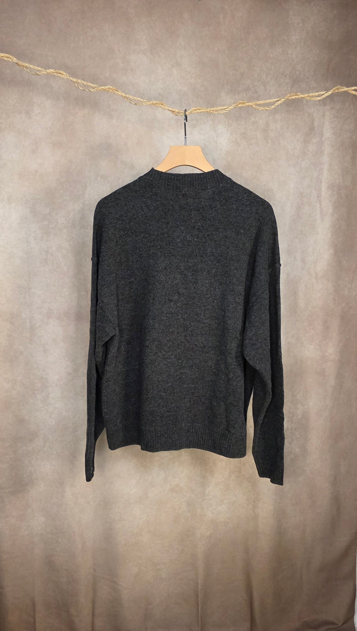 Maglia loose fit in lana