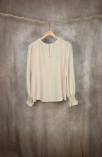 Camicia fluida a maniche lunghe