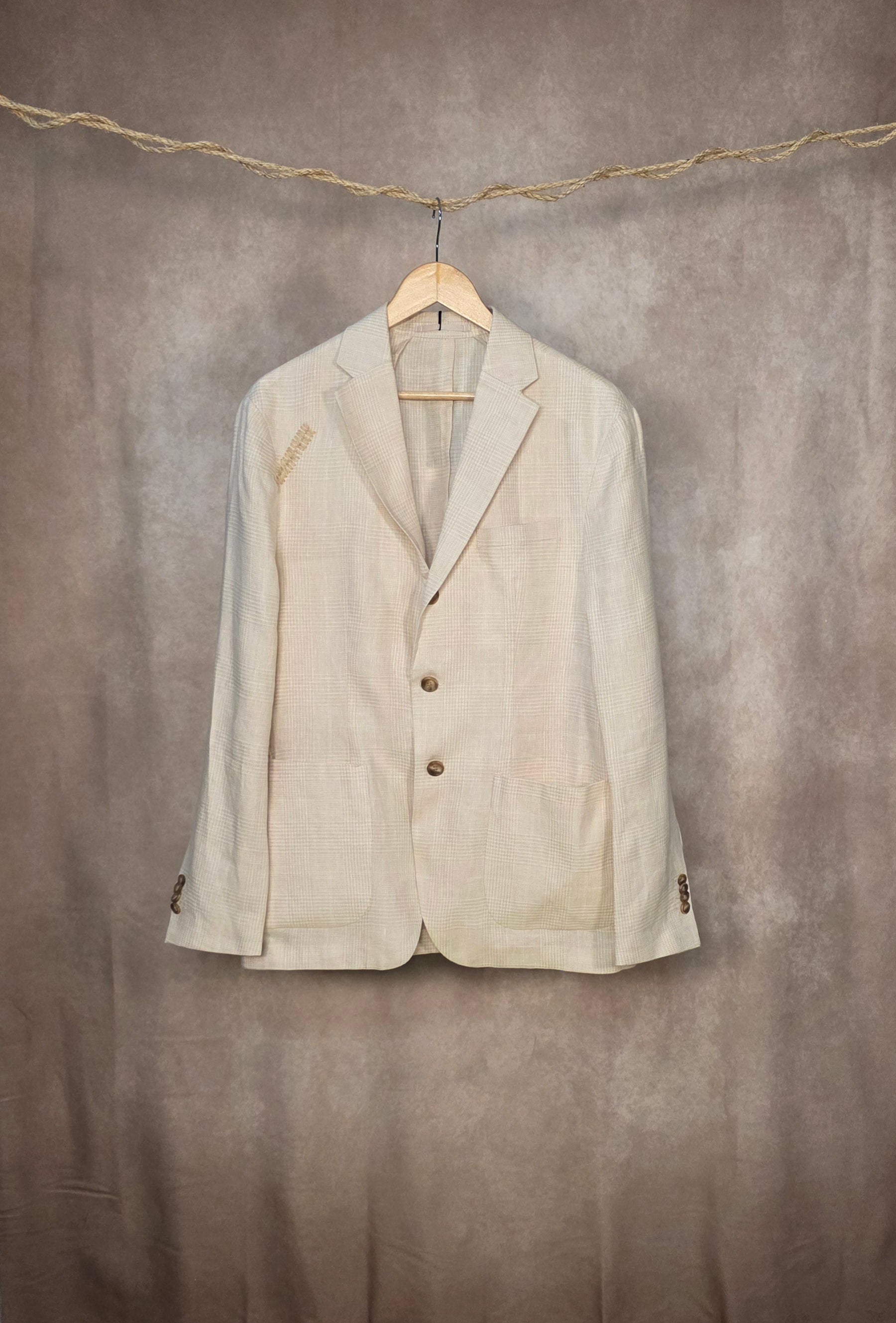 Blazer in Misto Lino
