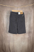 Bermuda in denim wide leg fit