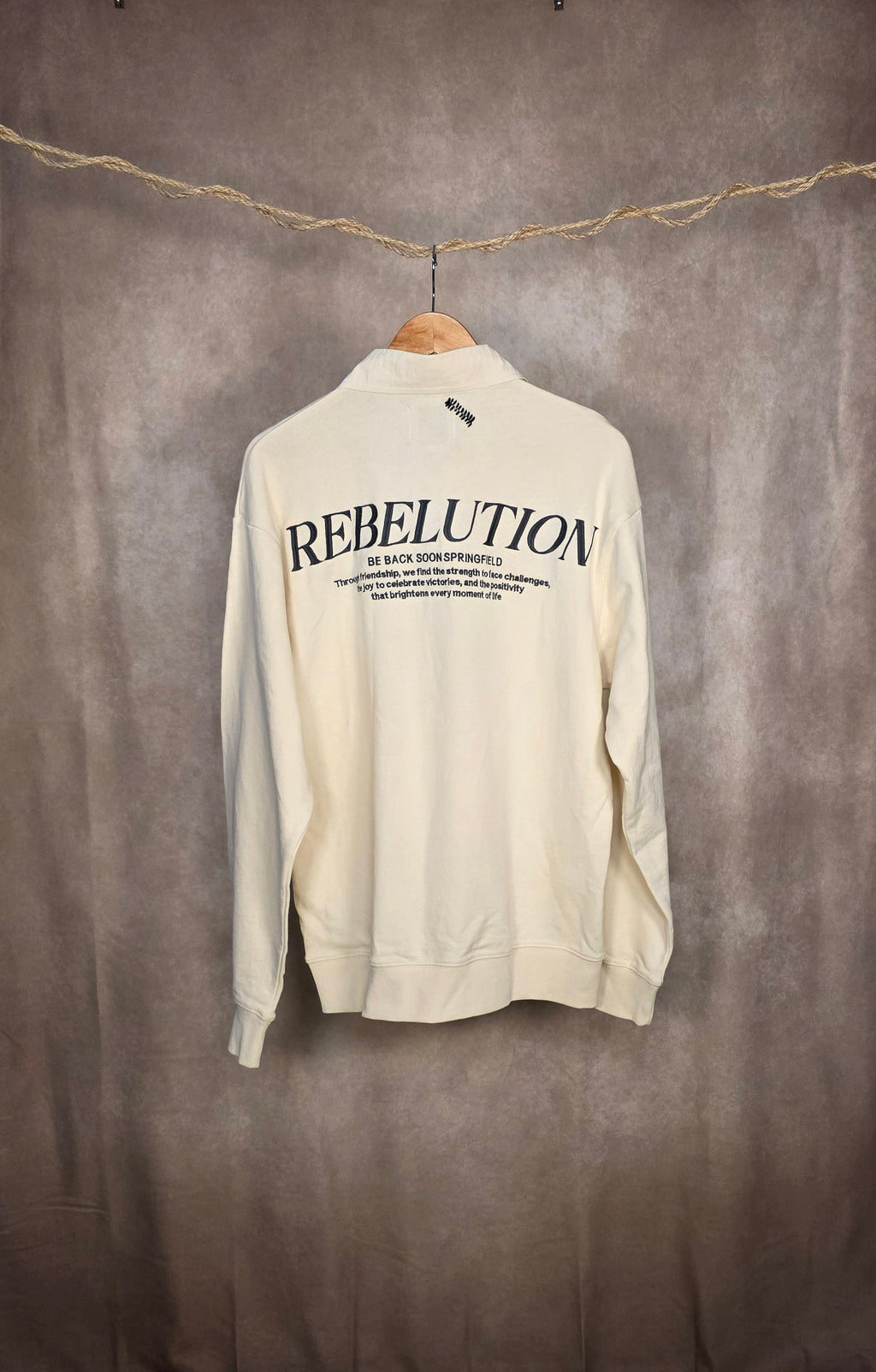 Polo a maniche lunghe  off-white
