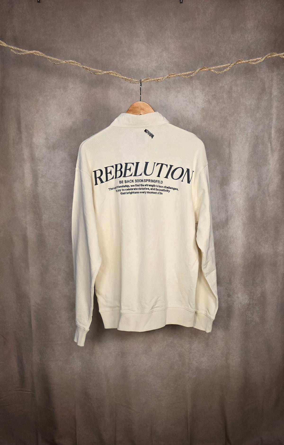 Polo a maniche lunghe  off-white