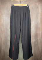 Pantalone a  pinces vita alta