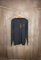 Maglia in lana grigio scuro di Frankie Morello