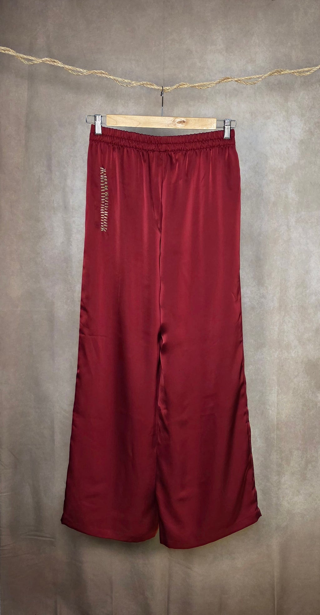 Pantaloni a palazzo rossi