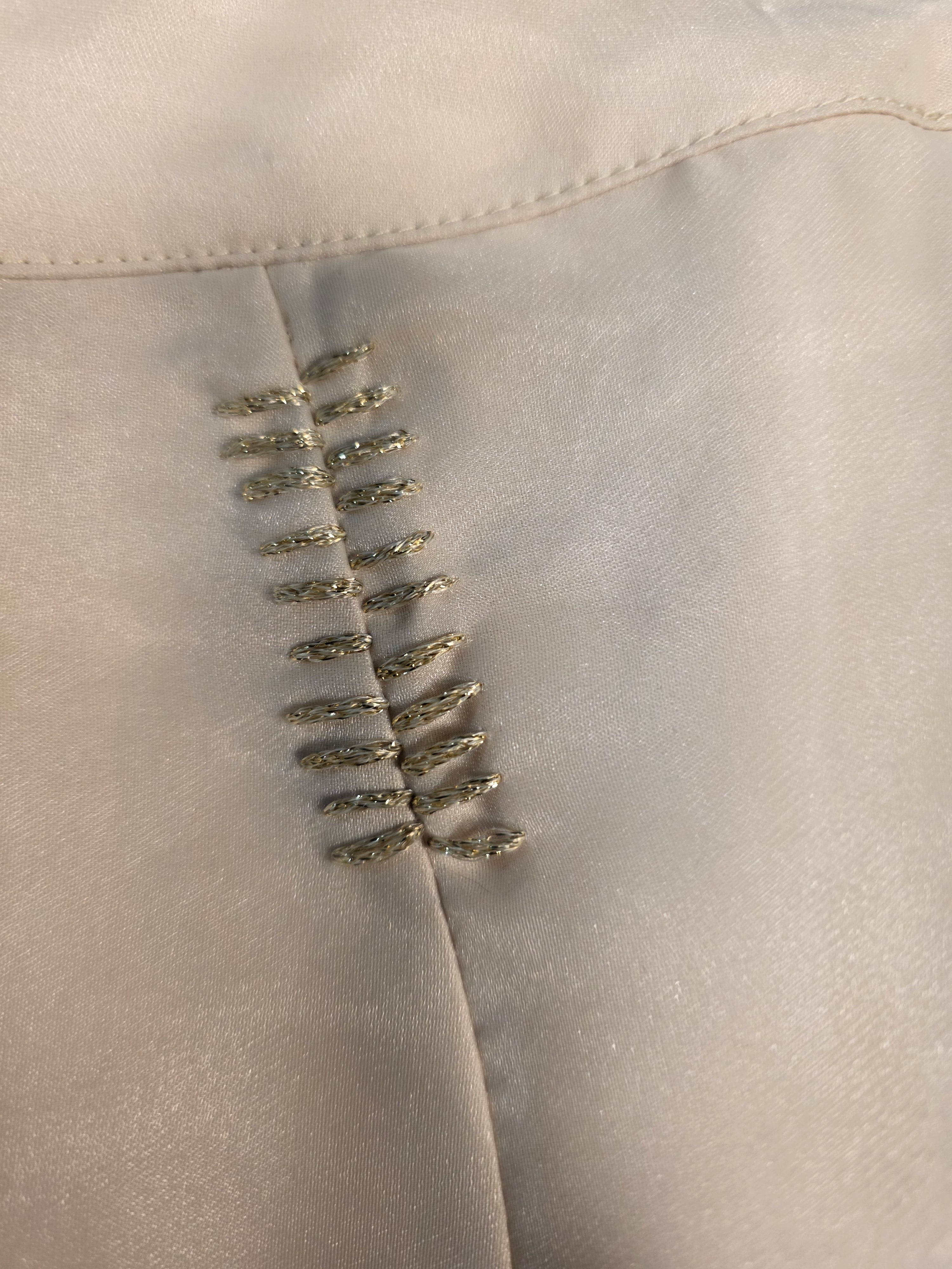 Gonna midi con dettagli in tulle