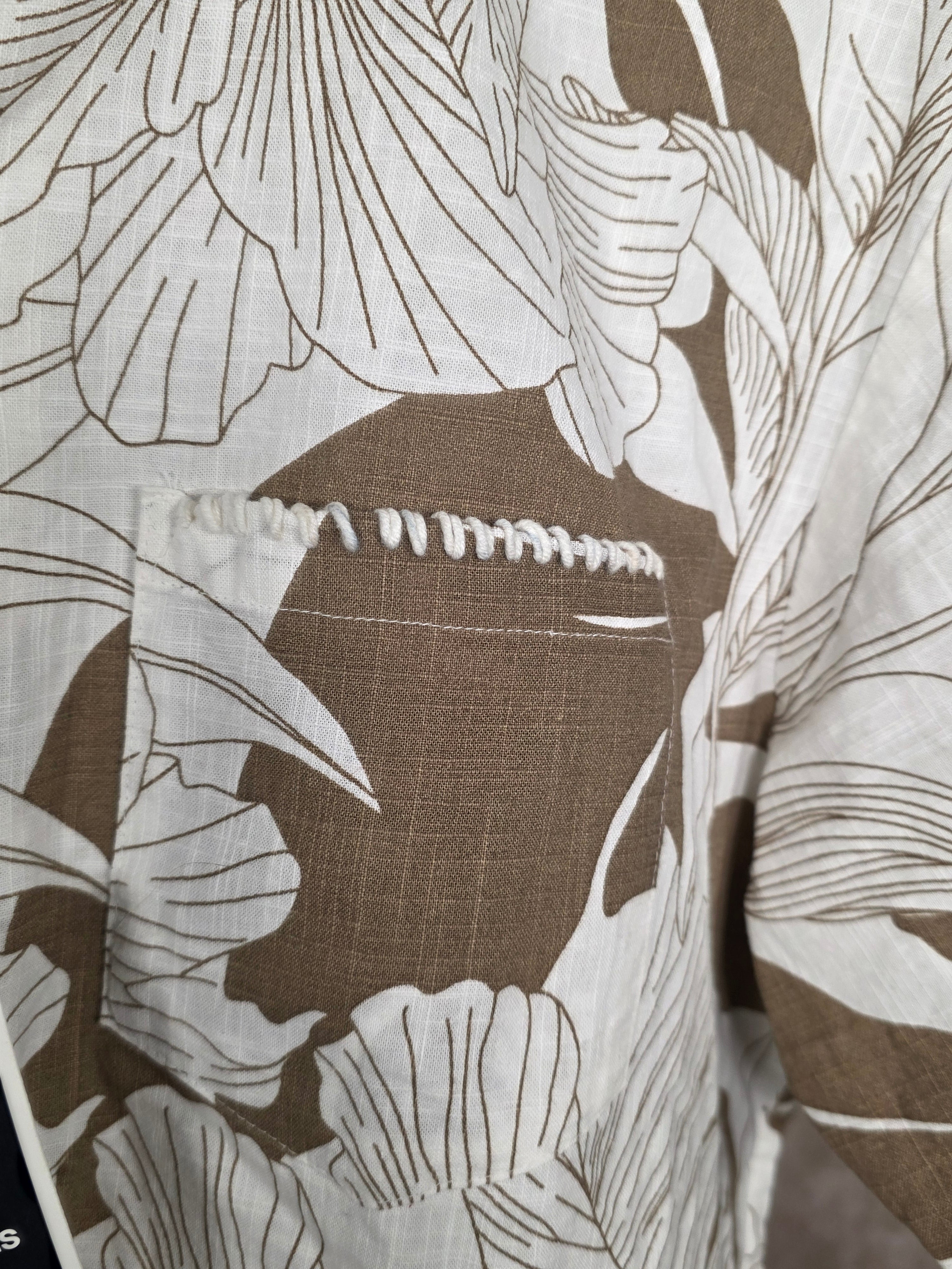 Camicia fantasia floreale tg.L