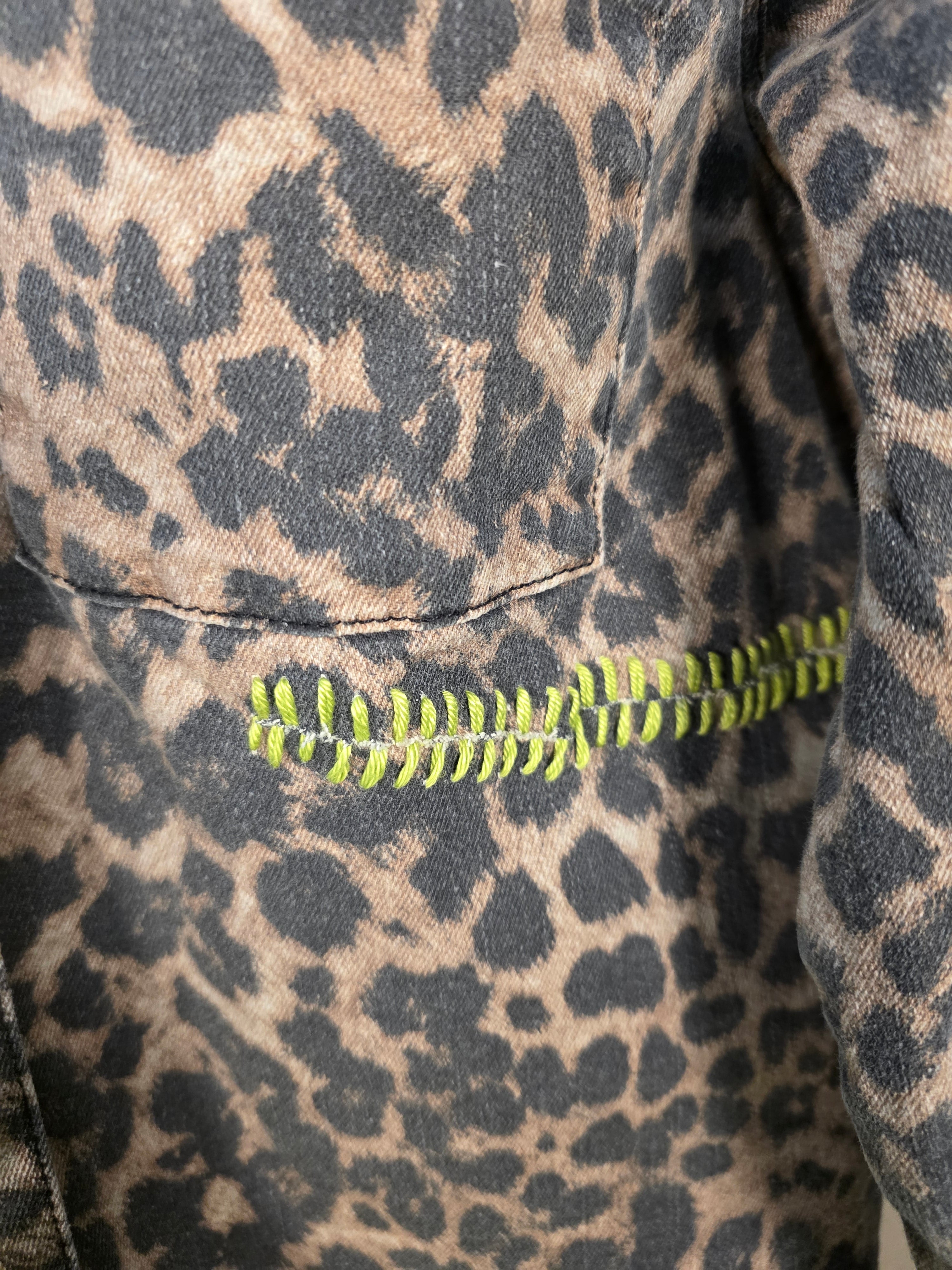 Giacca animal print