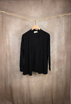 Cardigan in maglia aperto sul davanti