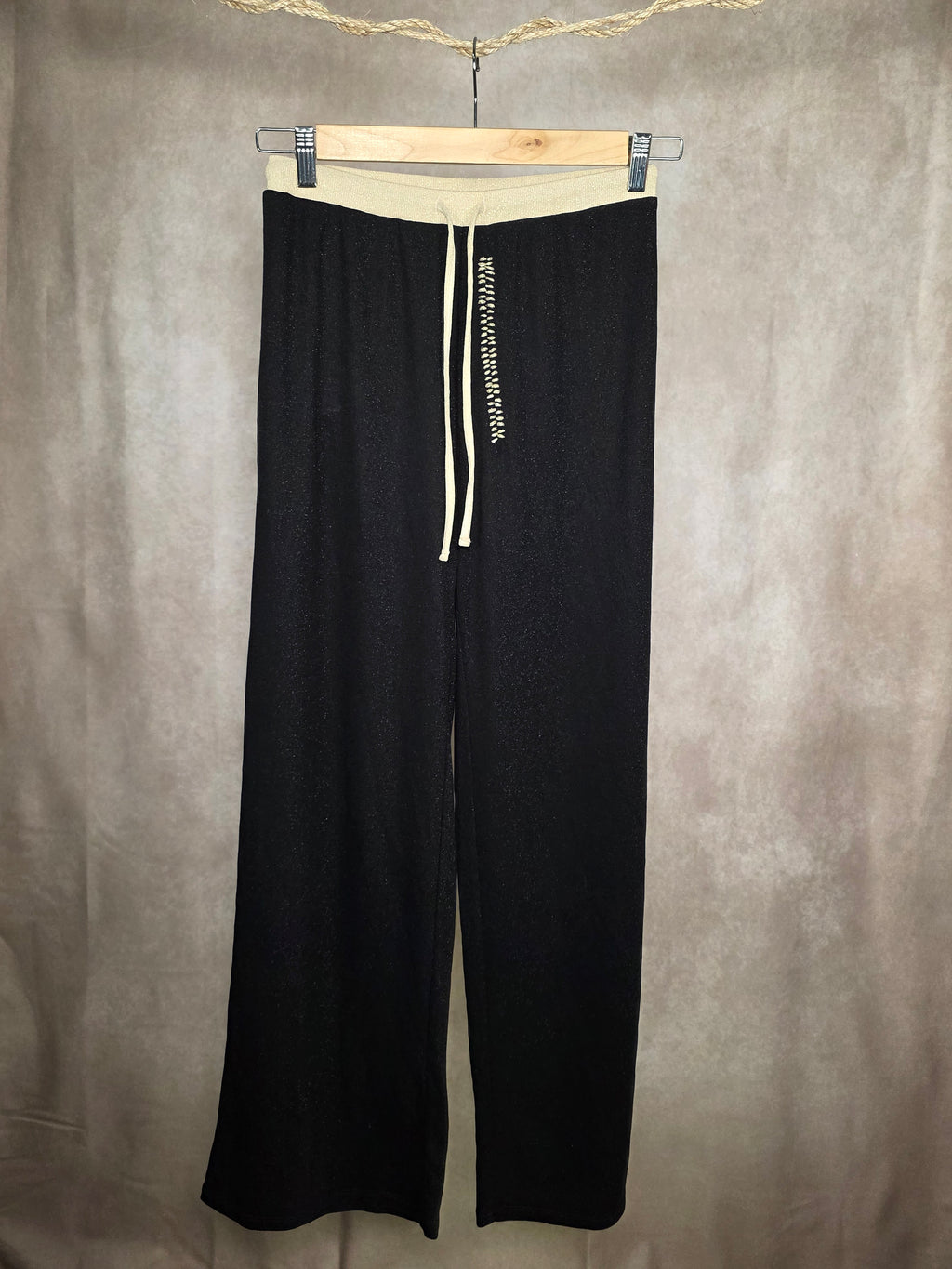 Pantalone effetto lurex