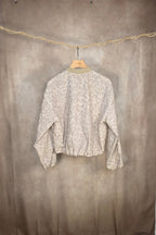Giubbottto bomber stampa leopardata