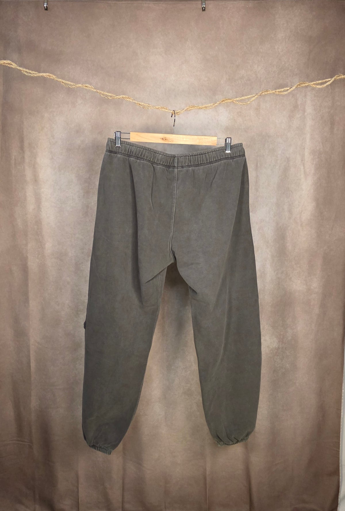 Pantaloni della tuta oversize in felpa