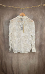 Camicia organza fil coupè