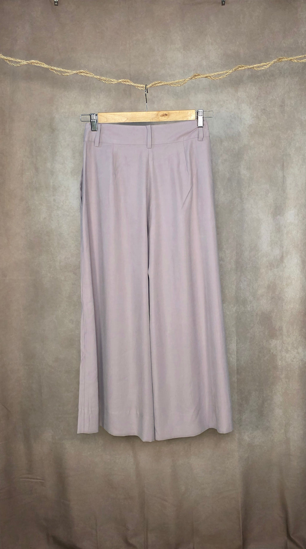 Pantaloni culotte viola