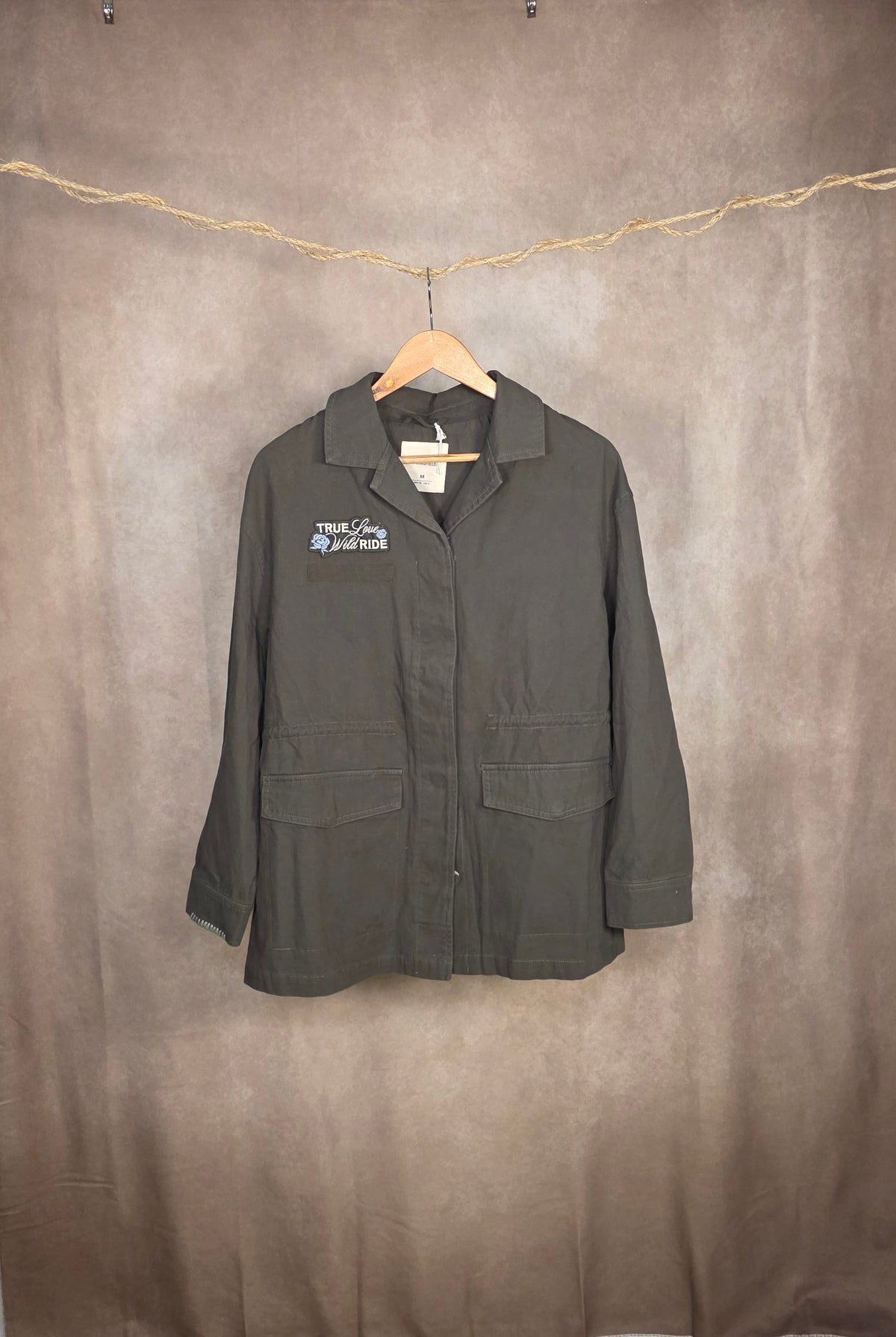 Giacca military overshirt
