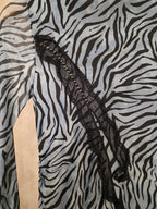 Abito mini con stampa animalier