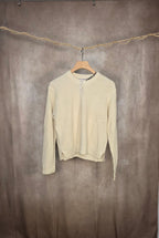 Maglia girocollo in misto cotone
