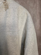 Felpa girocollo oversize