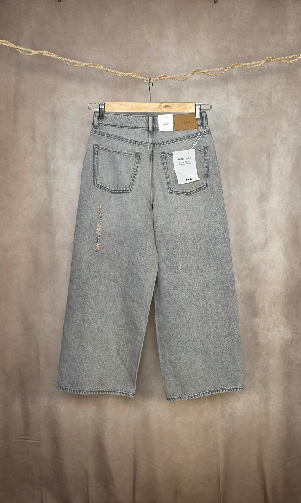 Jeans wide crop
