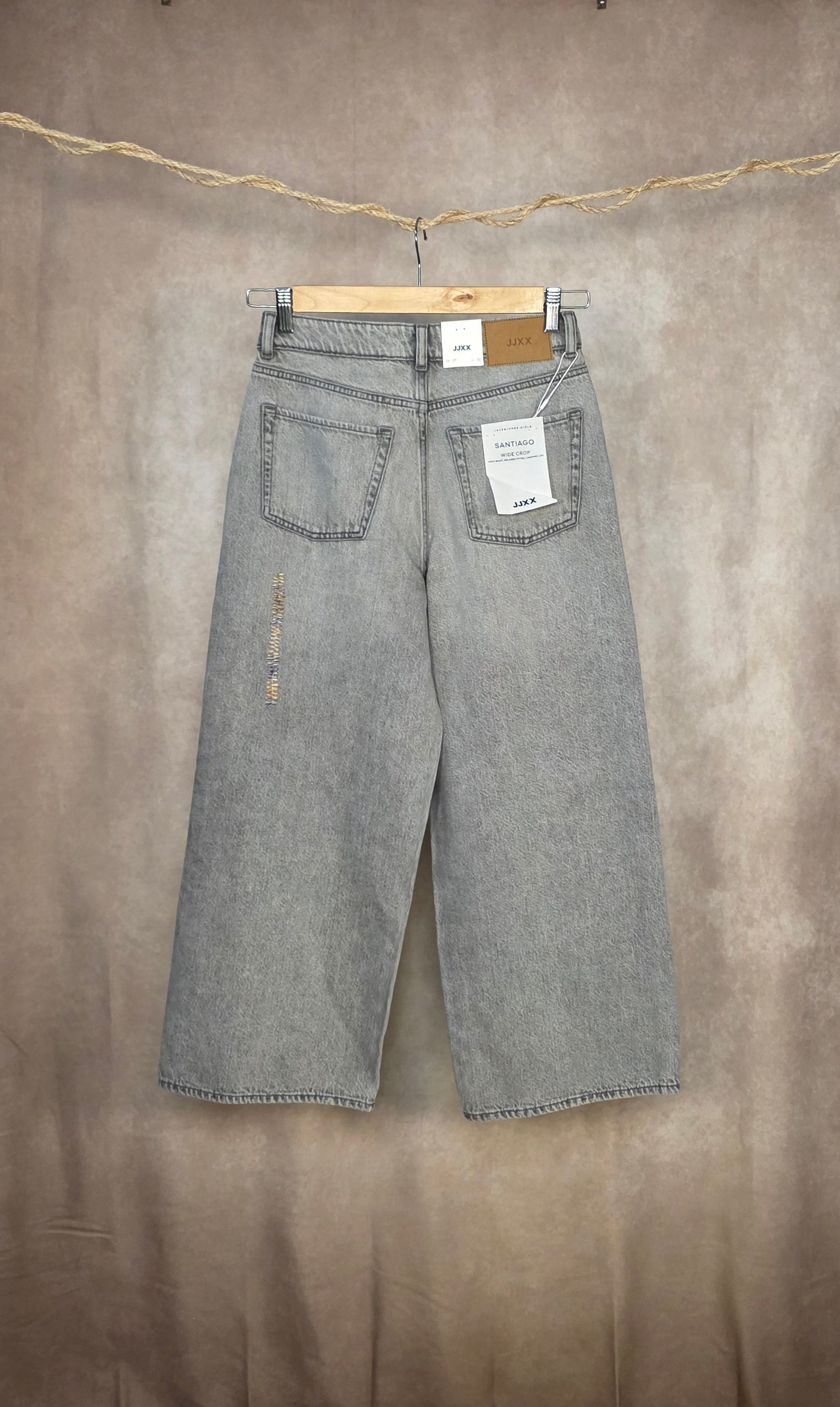 Jeans wide crop