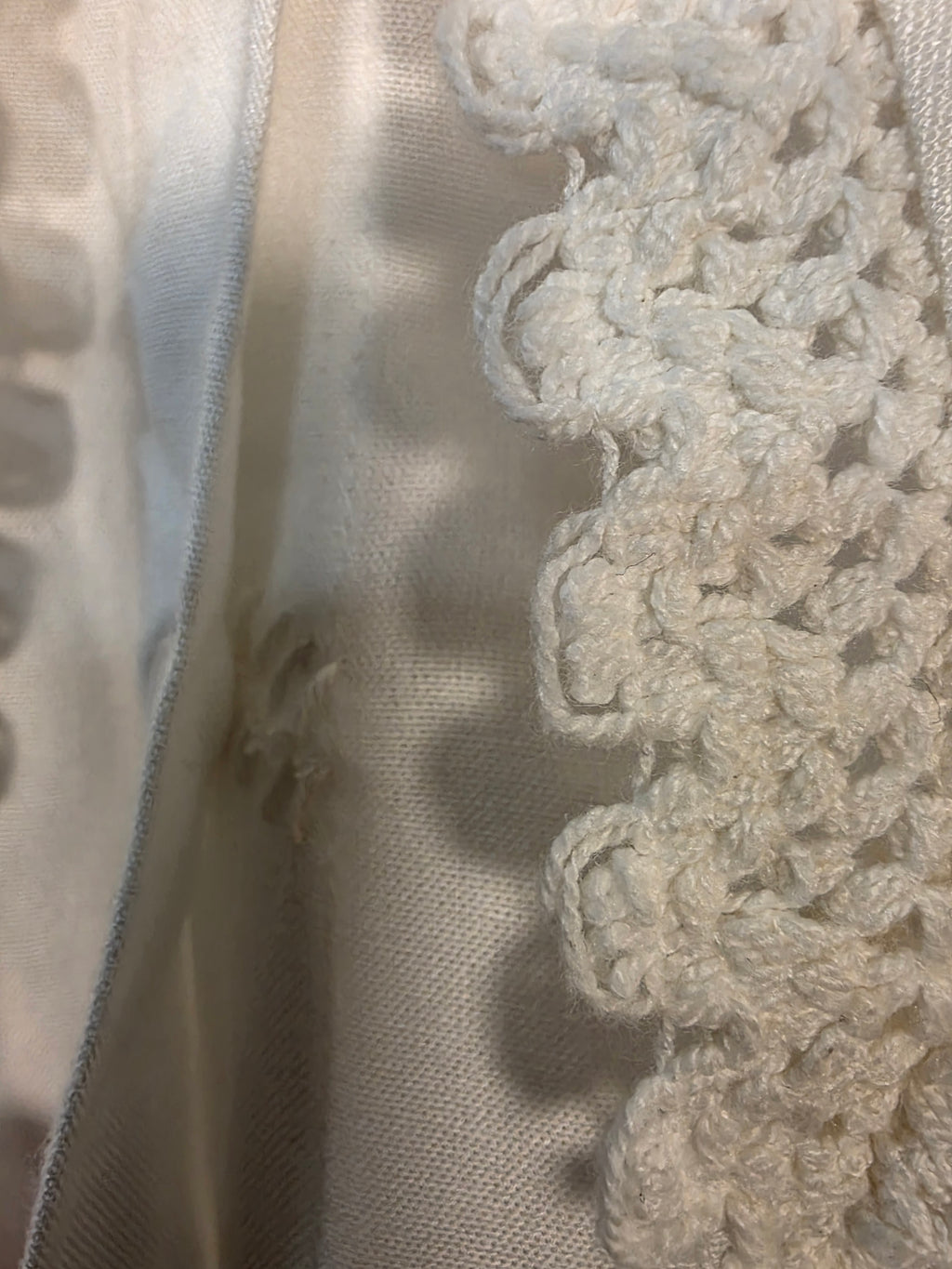 Camicia bianca con finiture in pizzo
