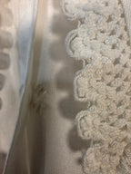 Camicia bianca con finiture in pizzo