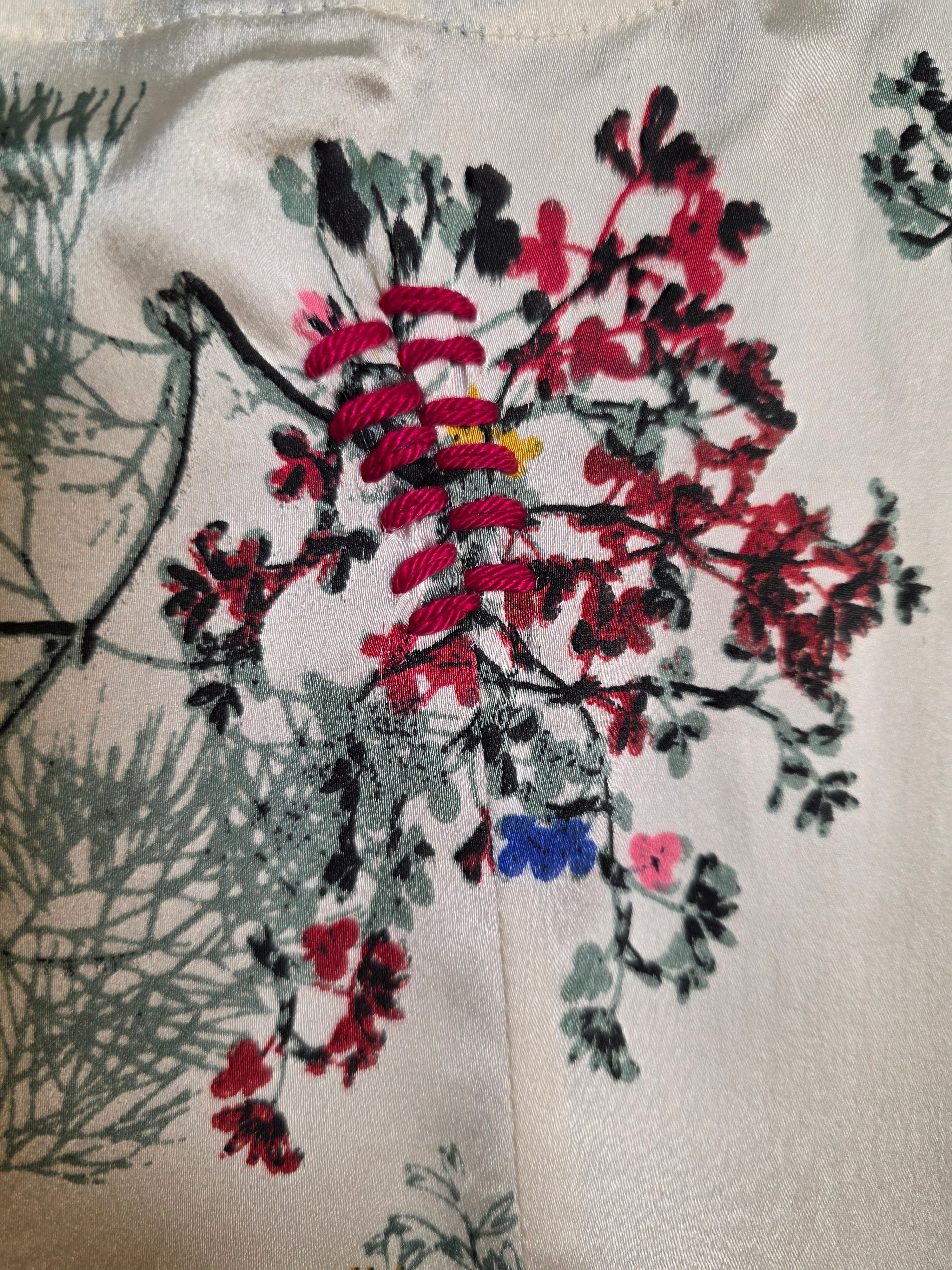 Camicia stampa floreale