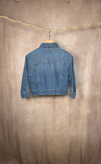 Giacca jeans cropped