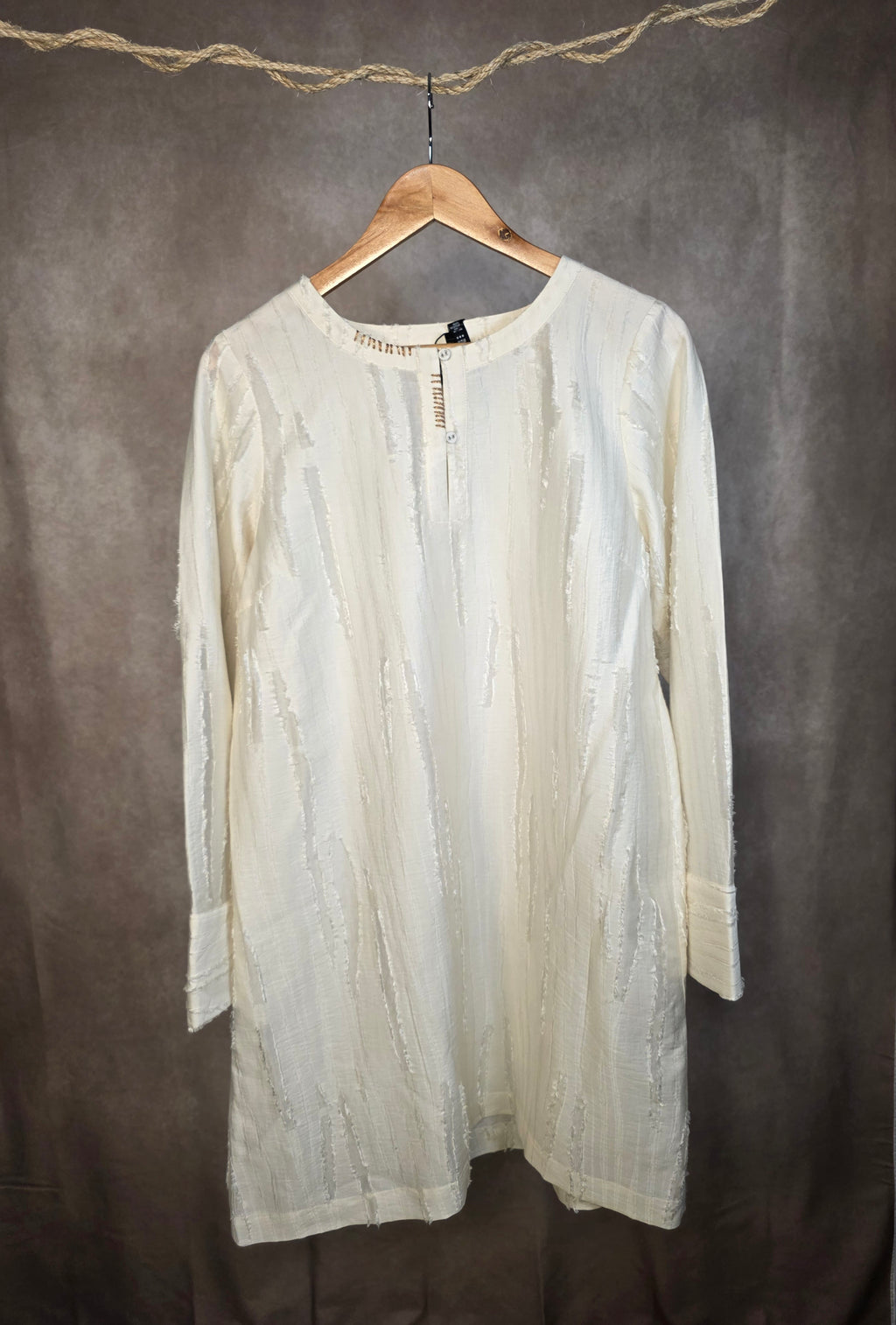 Abito in tessuto jacquard