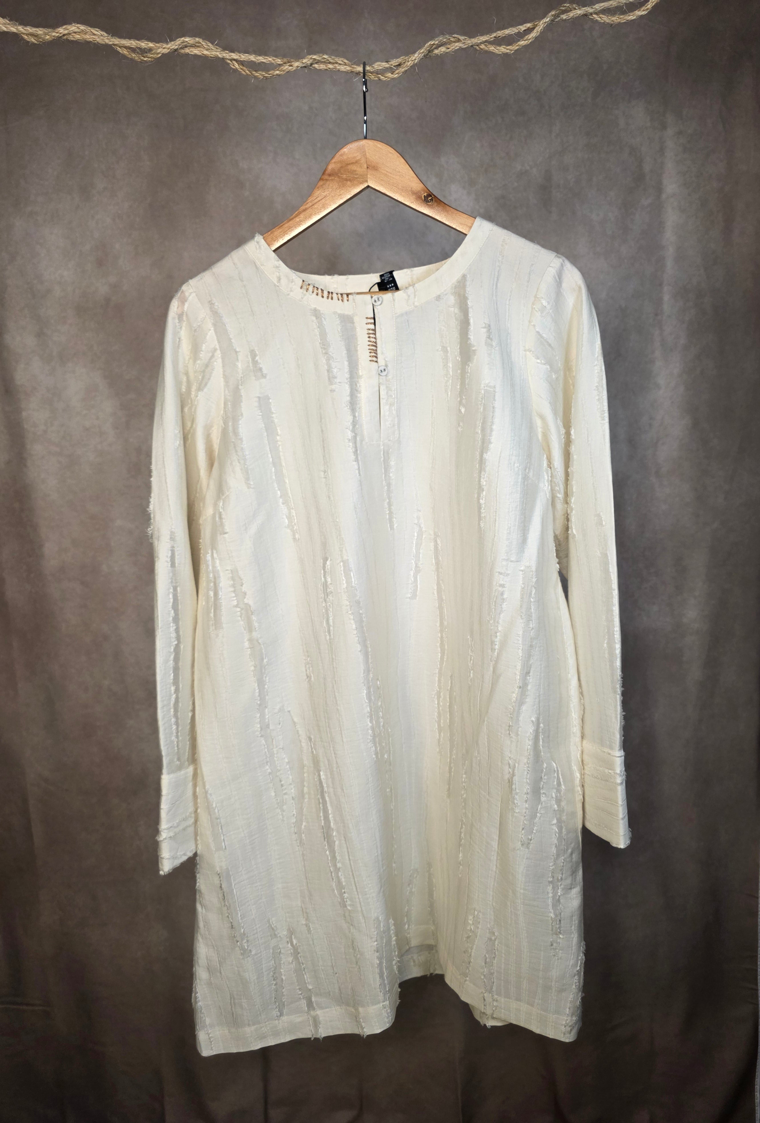 Abito in tessuto jacquard