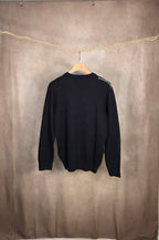 Maglione girocollo a rombi