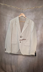 Blazer in misto lino