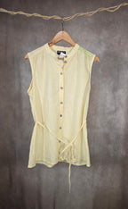 Camicia senza maniche soft touch