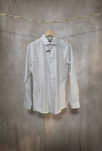 Camicia gessata slim fit