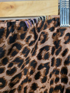 Gonna lunga animalier con spacco