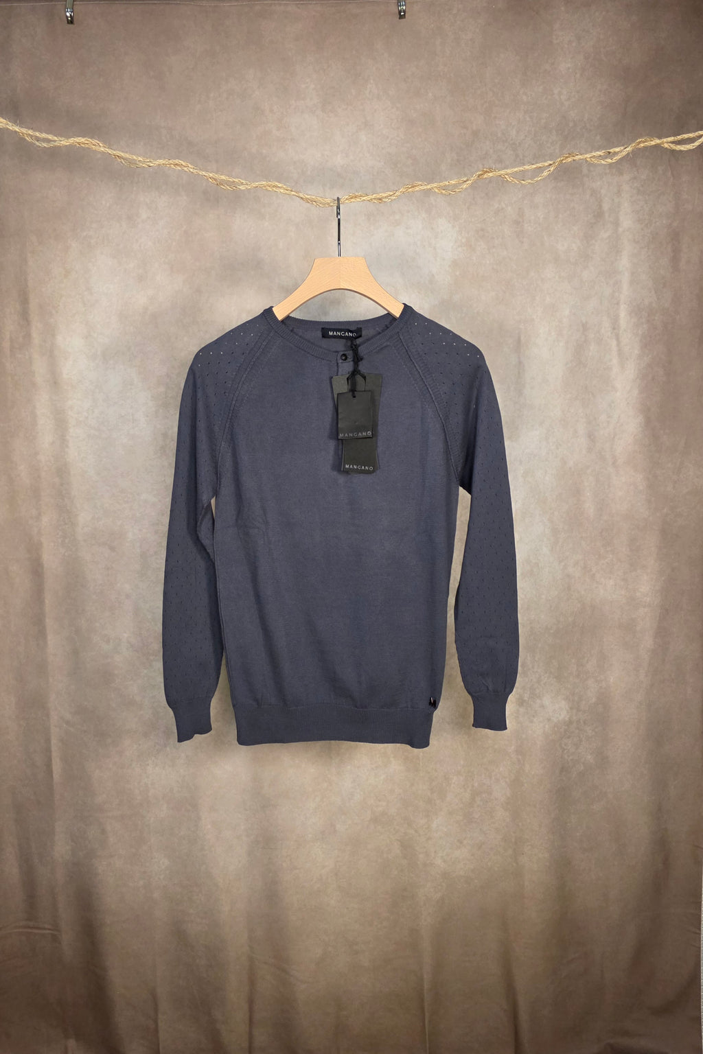 Maglia in filato di cotone Mangano