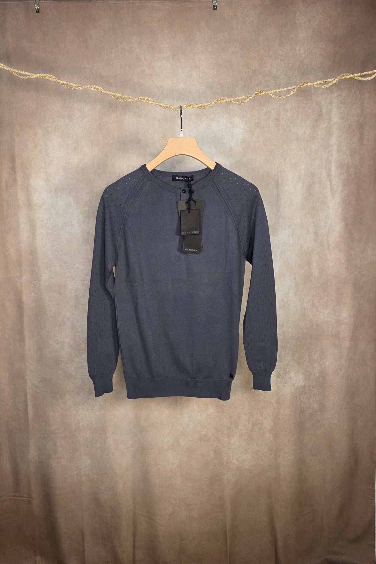 Maglia in filato di cotone Mangano