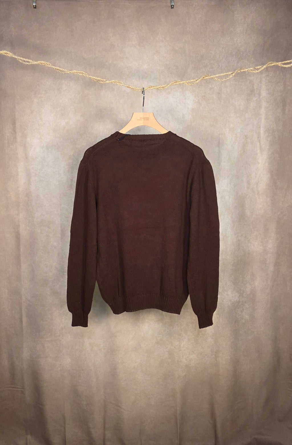 Maglione girocollo in cotone di Fedeli