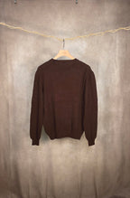 Maglione girocollo in cotone di Fedeli