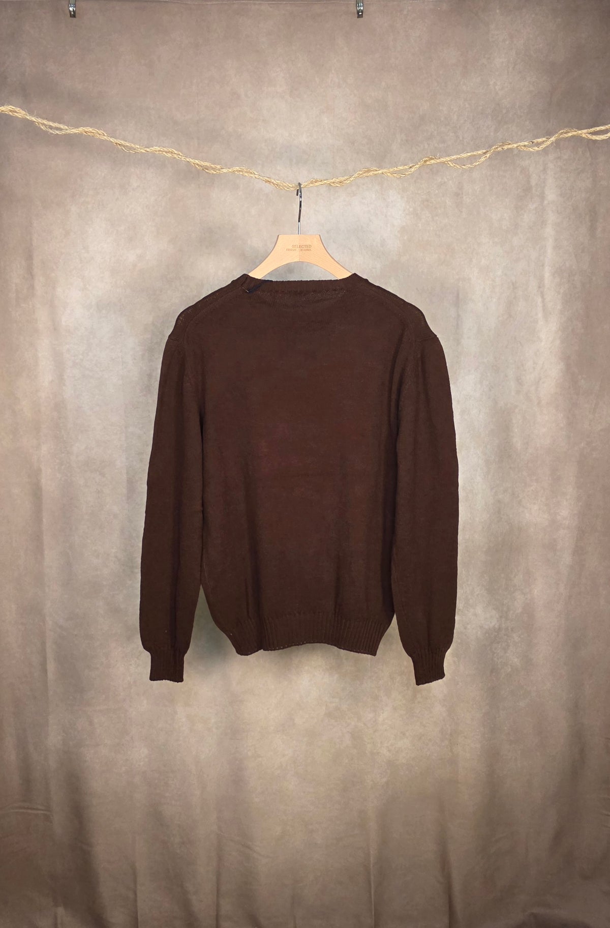 Maglione girocollo in cotone di Fedeli