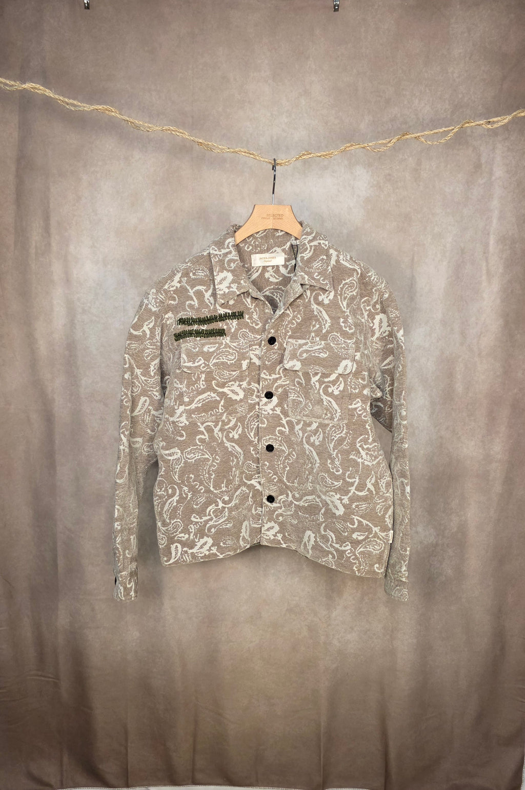 Overshirt jacquard