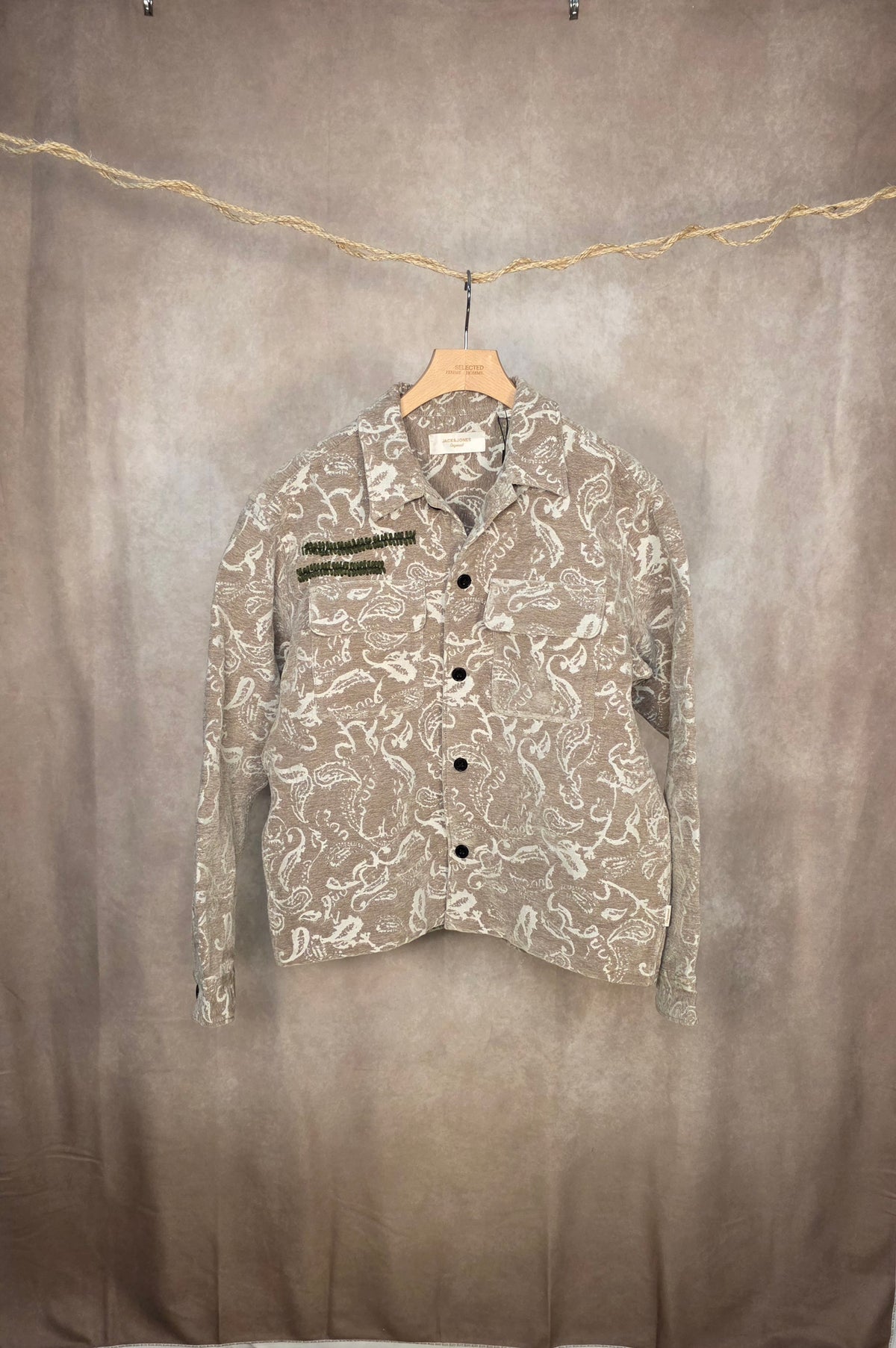 Overshirt jacquard